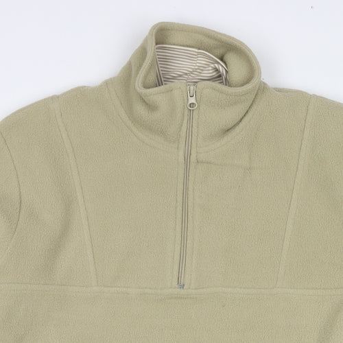 Carolyn Taylor Womens Green Polyester Pullover Sweatshirt Size S Pullover