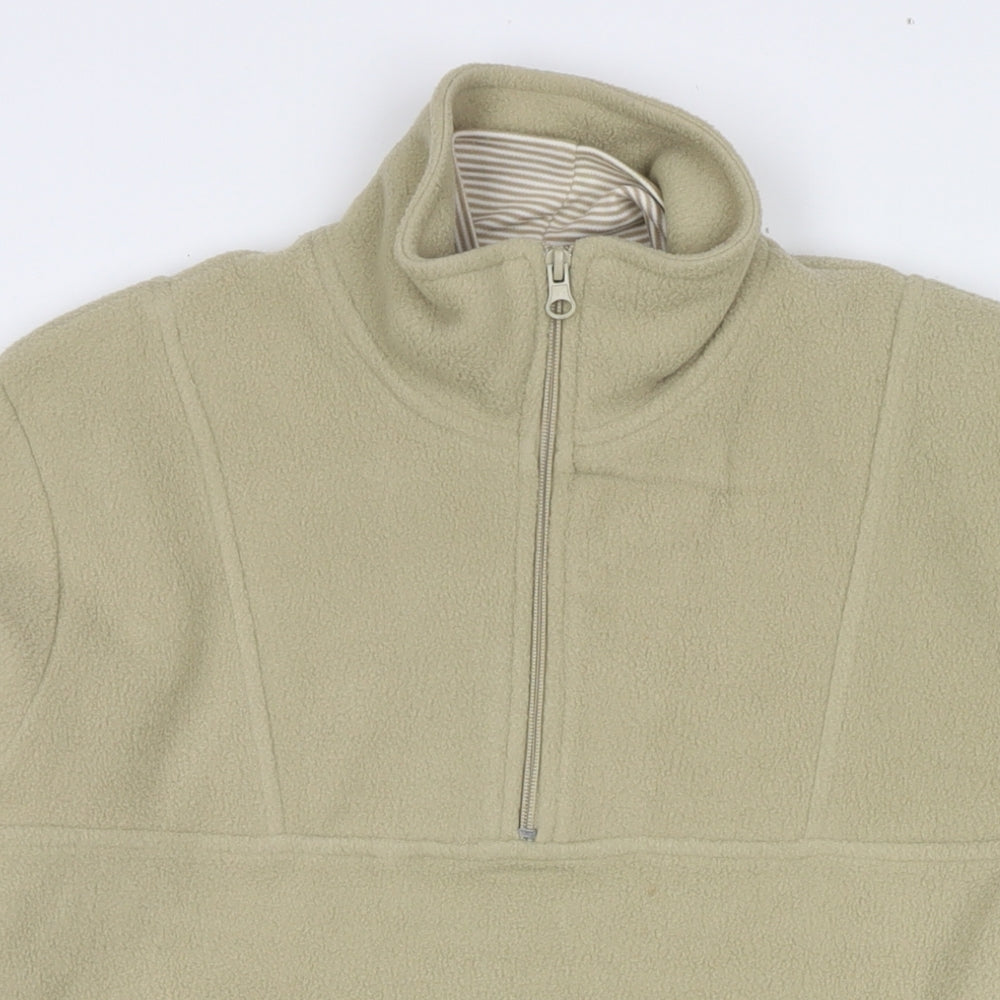 Carolyn Taylor Womens Green Polyester Pullover Sweatshirt Size S Pullover