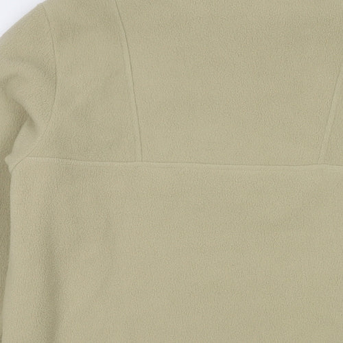 Carolyn Taylor Womens Green Polyester Pullover Sweatshirt Size S Pullover