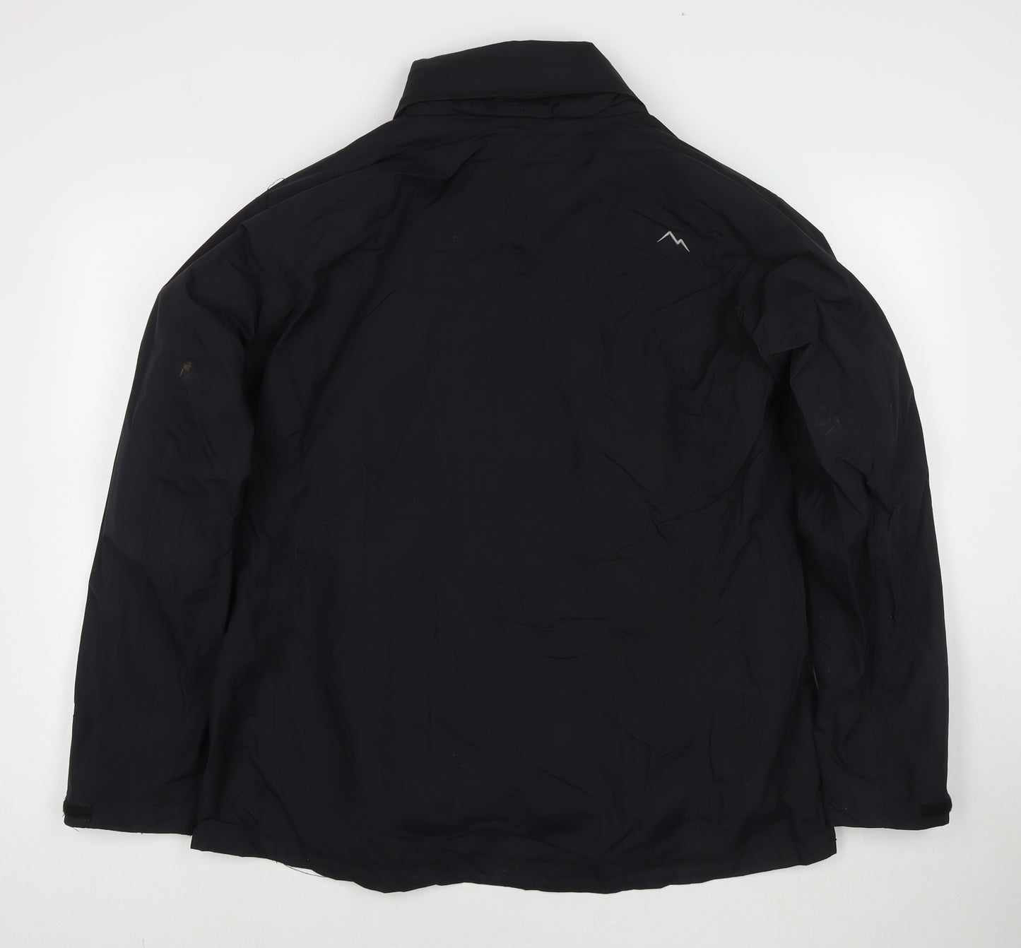 Peter Storm Womens Black Jacket Size 14 Zip - Detachable Fleece