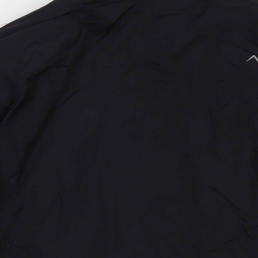 Peter Storm Womens Black Jacket Size 14 Zip - Detachable Fleece