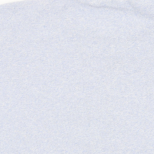 Marks and Spencer Womens Blue Scoop Neck Polyester Pullover Jumper Size XL