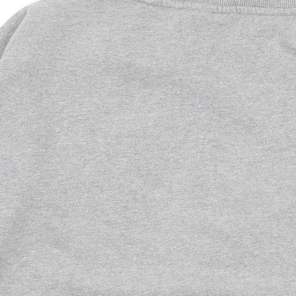 Peanuts Womens Grey Cotton Pullover Sweatshirt Size S Pullover