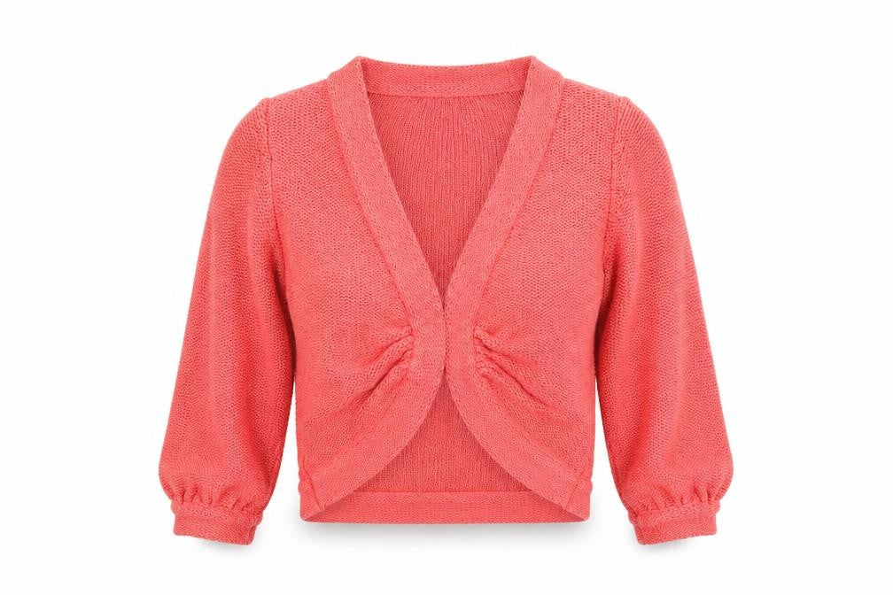 NEXT Womens Pink V-Neck Cotton Cardigan Jumper Size 10