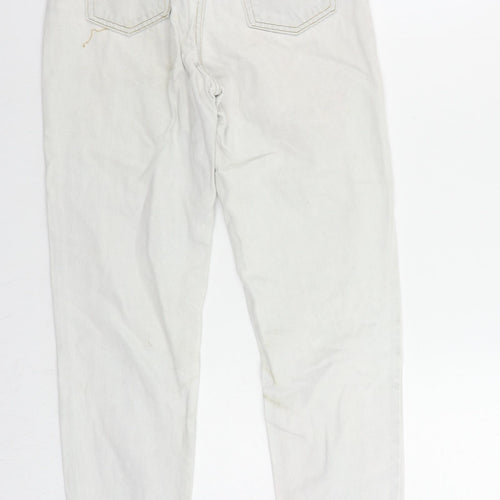 Levi's Womens Blue Cotton Straight Jeans Size 26 in L31 in Regular Zip - Vintage