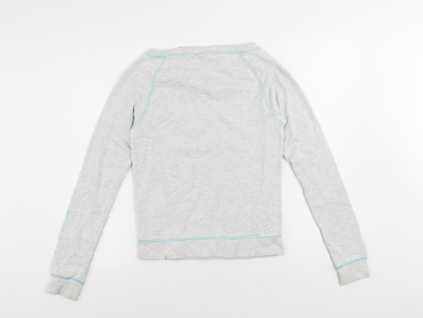 Bench Womens Grey Cotton Pullover Sweatshirt Size XS Pullover