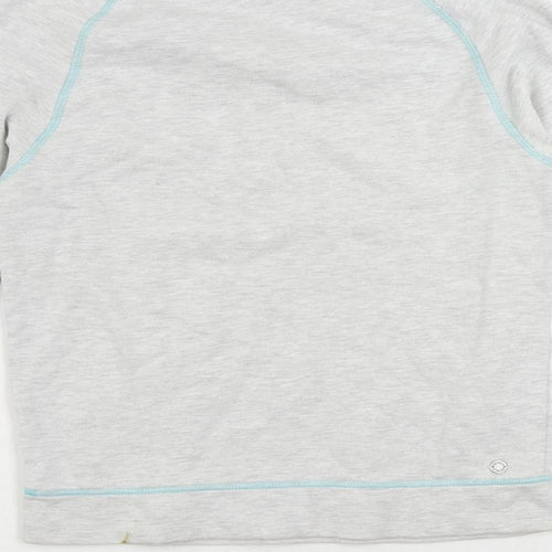 Bench Womens Grey Cotton Pullover Sweatshirt Size XS Pullover