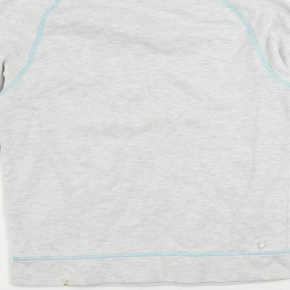 Bench Womens Grey Cotton Pullover Sweatshirt Size XS Pullover
