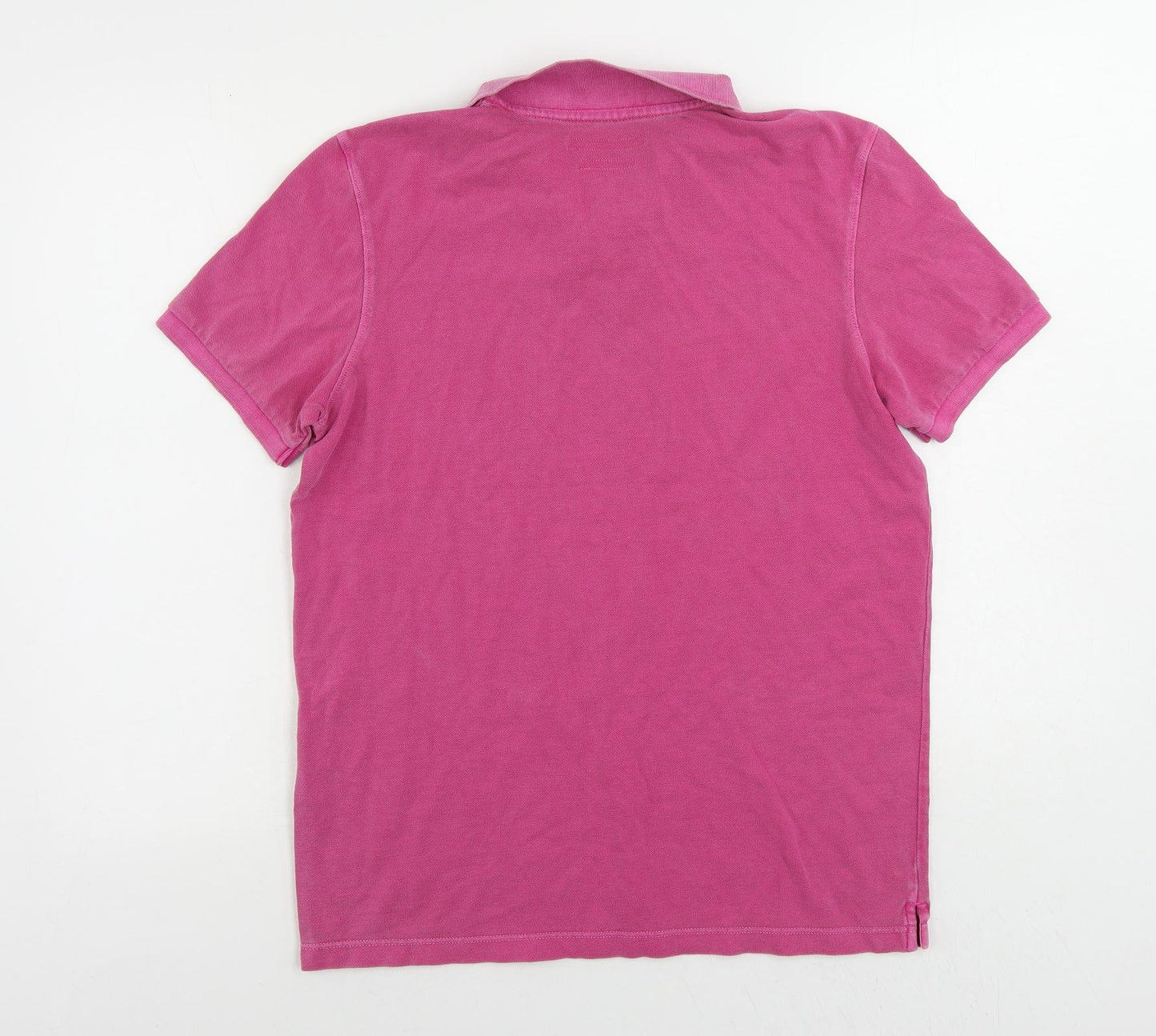 Marc O'Polo Womens Pink Cotton Basic Polo Size M Collared - Vintage