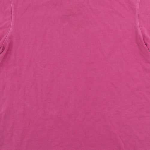 Marc O'Polo Womens Pink Cotton Basic Polo Size M Collared - Vintage