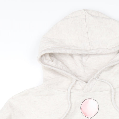 Disney Womens Beige Cotton Pullover Hoodie Size 10 Pullover - Winnie the Pooh