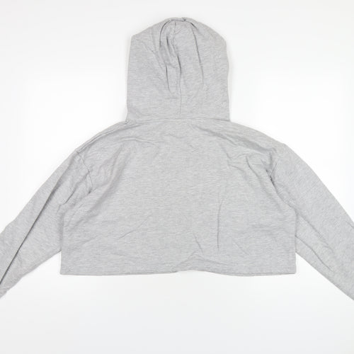 Friends Womens Grey Cotton Pullover Hoodie Size 12 Pullover