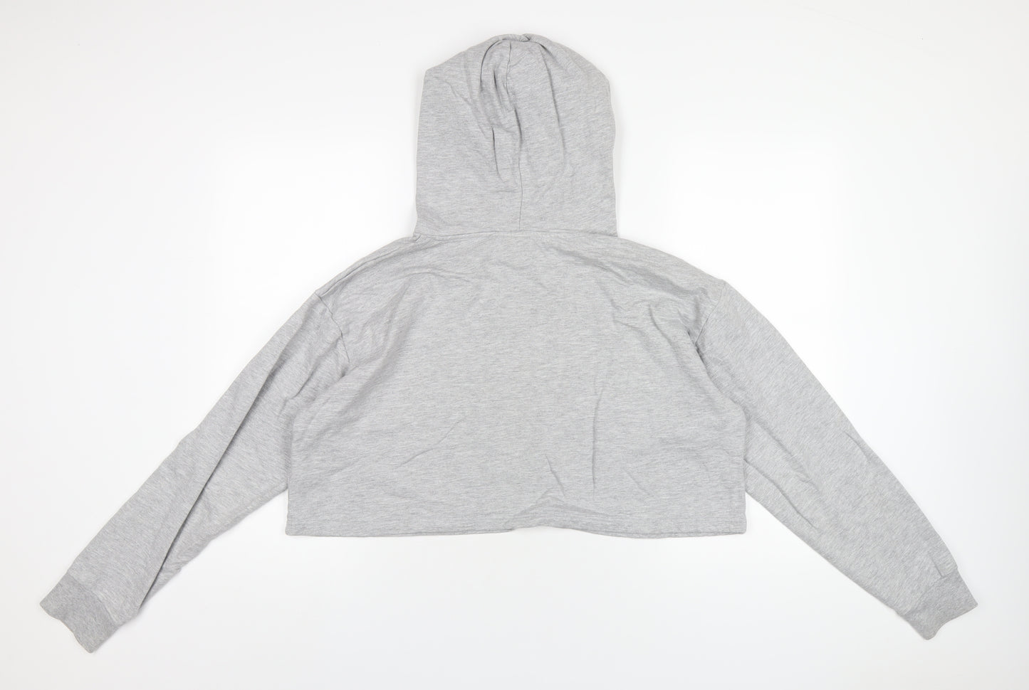 Friends Womens Grey Cotton Pullover Hoodie Size 12 Pullover