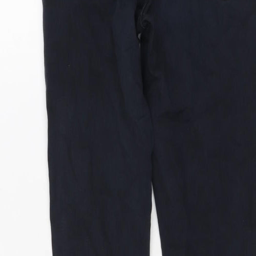 Topshop Womens Blue Cotton Skinny Jeans Size 28 L23 in Regular Button