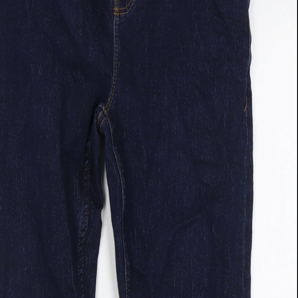 NEXT Boys Blue Cotton Straight Jeans Size 12 Years Regular Button