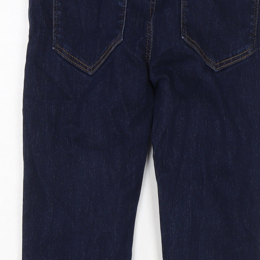NEXT Boys Blue Cotton Straight Jeans Size 12 Years Regular Button