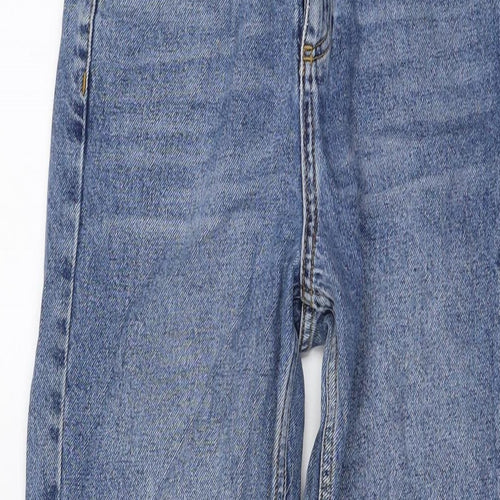 BDG Womens Blue Cotton Mom Jeans Size 24 in L29 in Regular Button