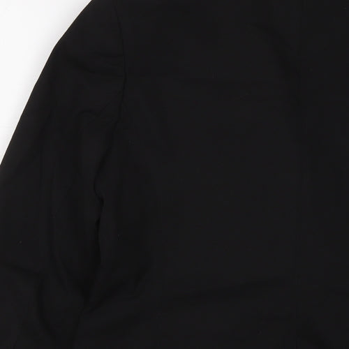 NEXT Womens Black Polyester Jacket Suit Jacket Size 10