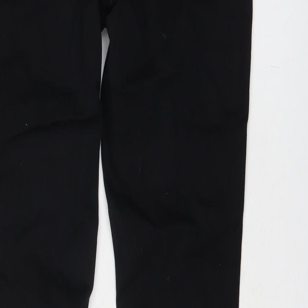 NEXT Womens Black Cotton Jegging Jeans Size 12 L26 in Regular Button