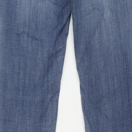 G-Star Womens Blue Cotton Skinny Jeans Size 28 in L34 in Regular Zip