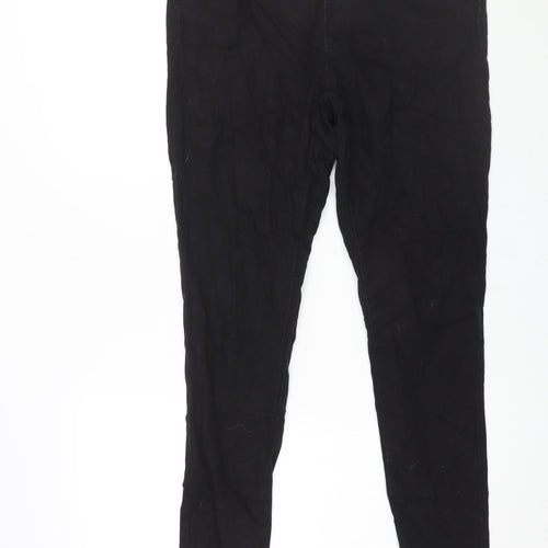 Denim & Co. Womens Black Cotton Jegging Jeans Size 16 L30 in Regular