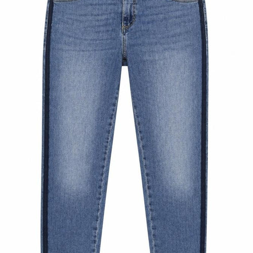 b.young Womens Blue Cotton Skinny Jeans Size 34 in L28 in Regular Zip - Taped Sides