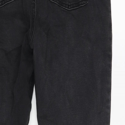 Denim & Co. Womens Black Cotton Skinny Jeans Size 16 L27 in Regular Zip