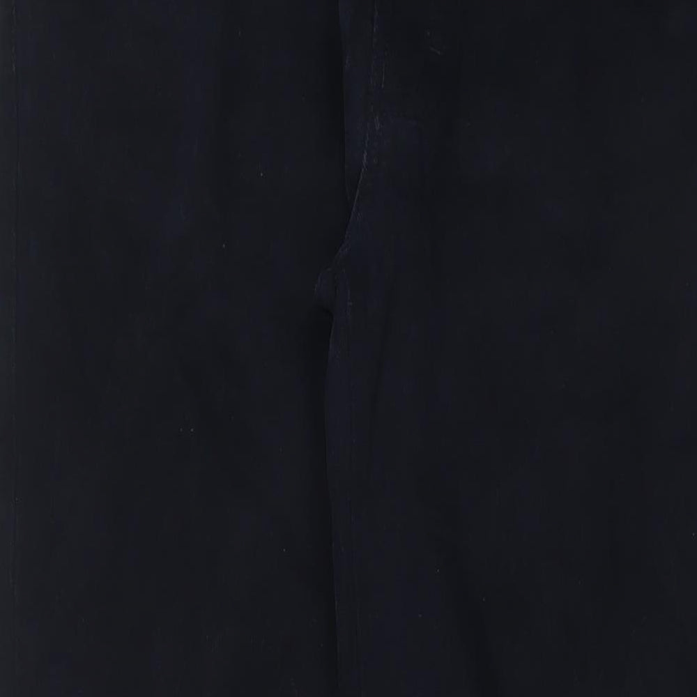 NEXT Mens Blue Cotton Bootcut Jeans Size 34 in L31 in Regular Button