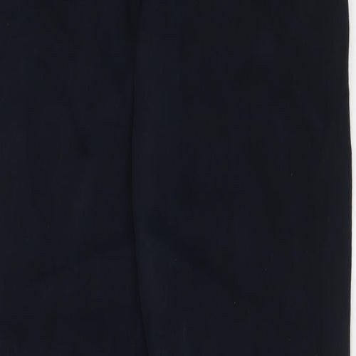NEXT Mens Blue Cotton Bootcut Jeans Size 34 in L31 in Regular Button