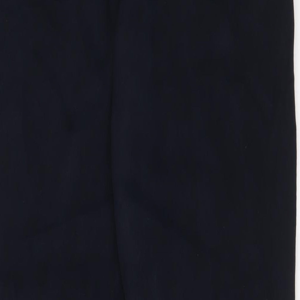 NEXT Mens Blue Cotton Bootcut Jeans Size 34 in L31 in Regular Button