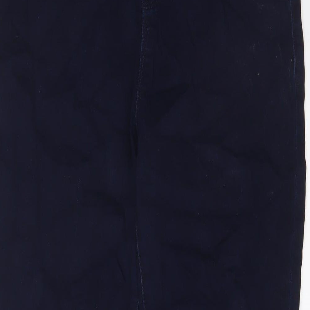 White Stuff Womens Blue Cotton Skinny Jeans Size 14 L28 in Regular