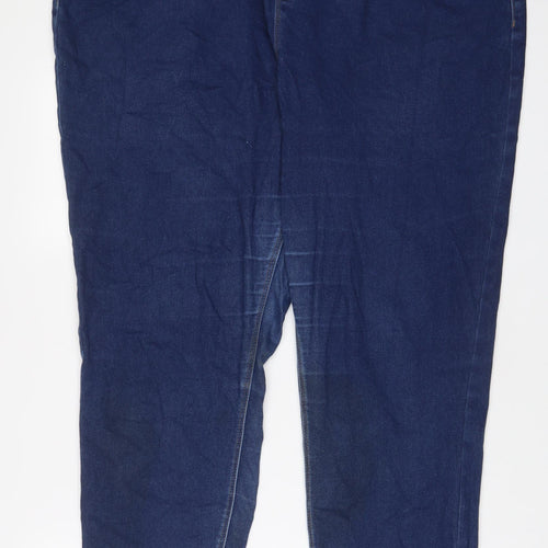 George Womens Blue Cotton Jegging Jeans Size 24 L29 in Regular - 24/26