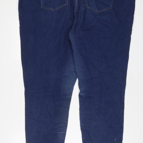 George Womens Blue Cotton Jegging Jeans Size 24 L29 in Regular - 24/26