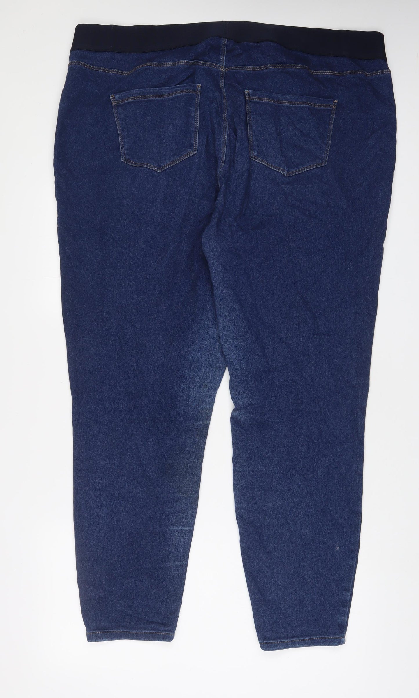 George Womens Blue Cotton Jegging Jeans Size 24 L29 in Regular - 24/26