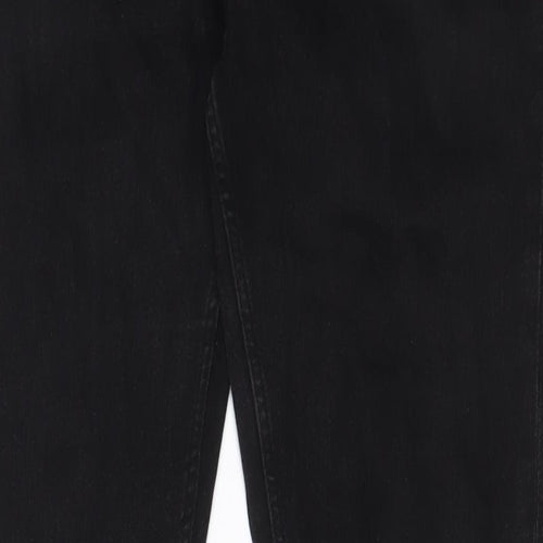 ONLY & SONS Mens Grey Cotton Skinny Jeans Size 34 in L34 in Regular Zip