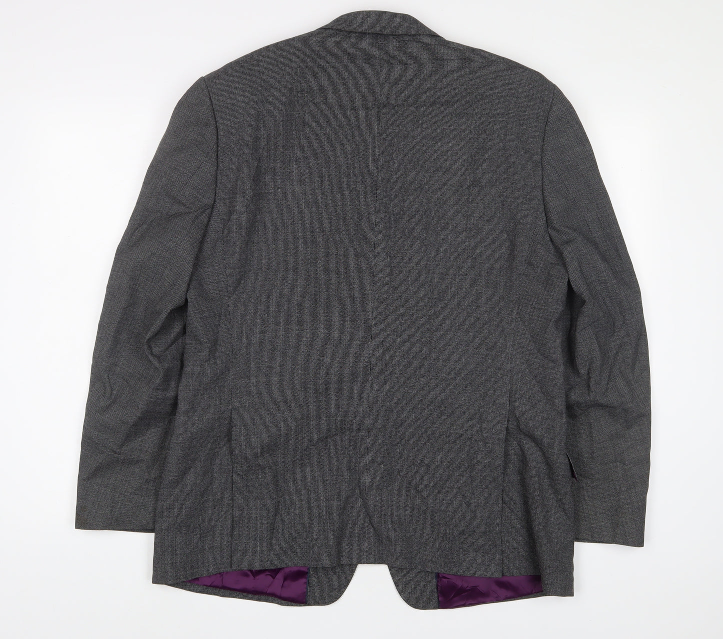 Autograph Mens Grey Wool Jacket Suit Jacket Size 42 Regular