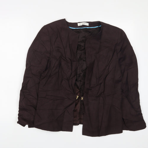 Planet Womens Brown Jacket Size 16
