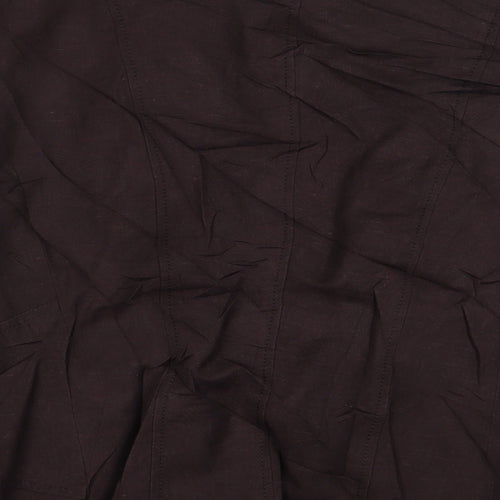 Planet Womens Brown Jacket Size 16