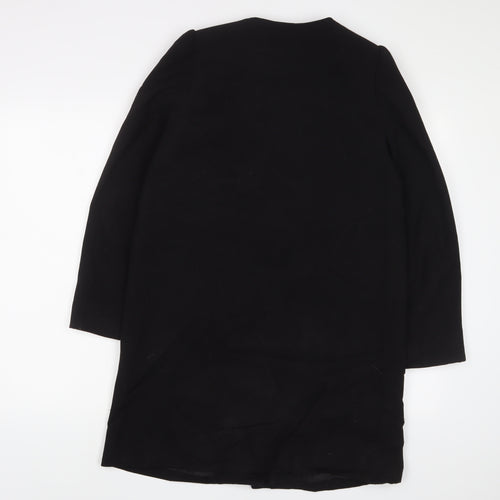 H&M Womens Black Jacket Size 10 Button