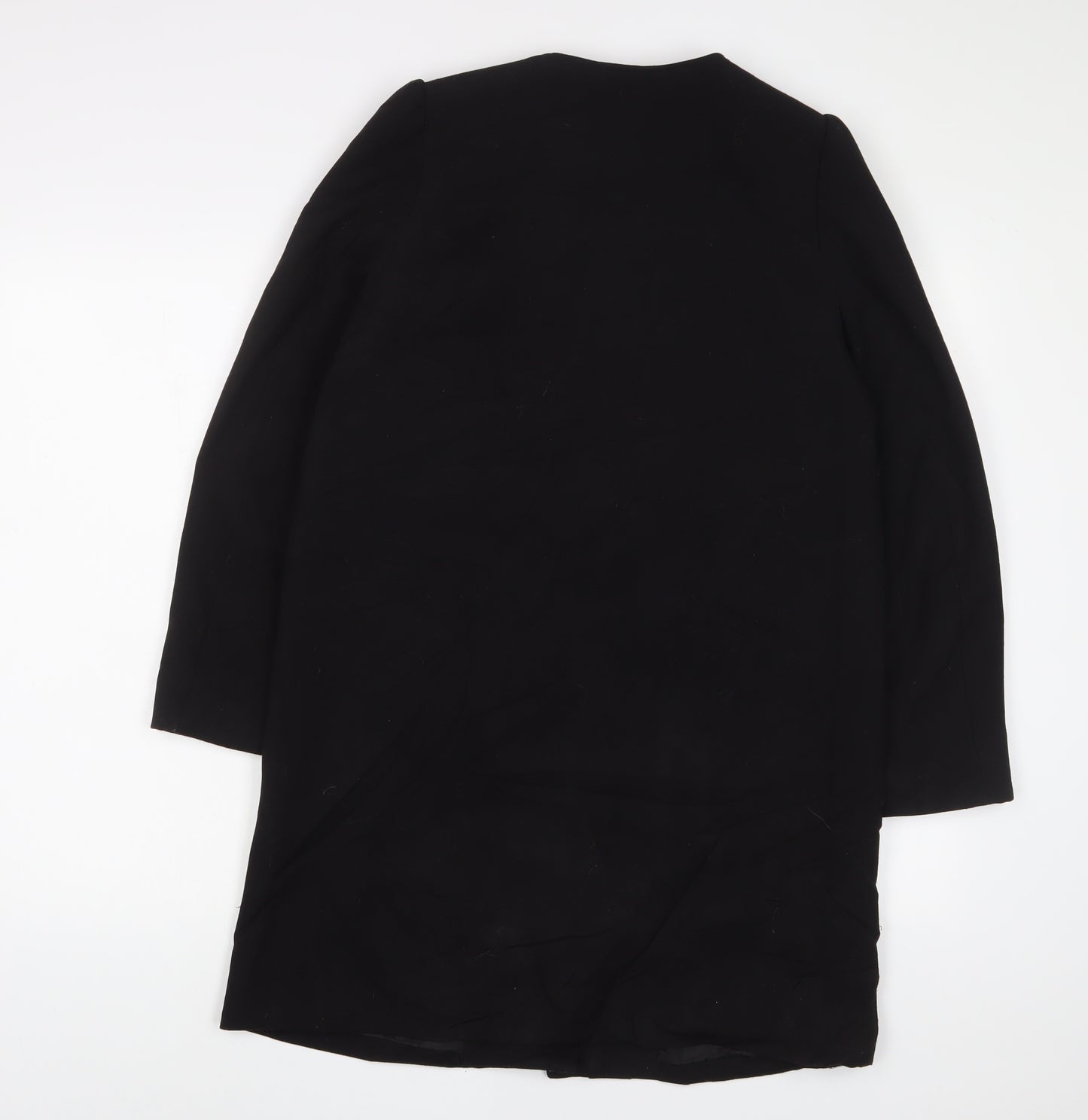 H&M Womens Black Jacket Size 10 Button