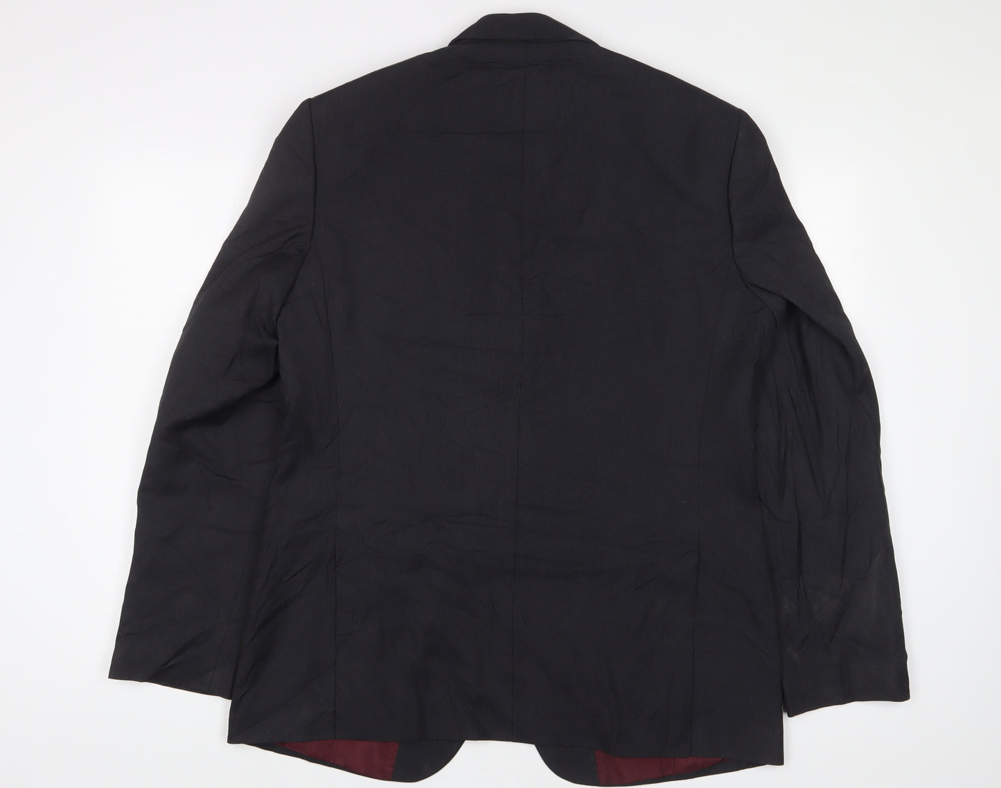 Marks and Spencer Mens Grey Polyester Jacket Suit Jacket Size 42 Regular