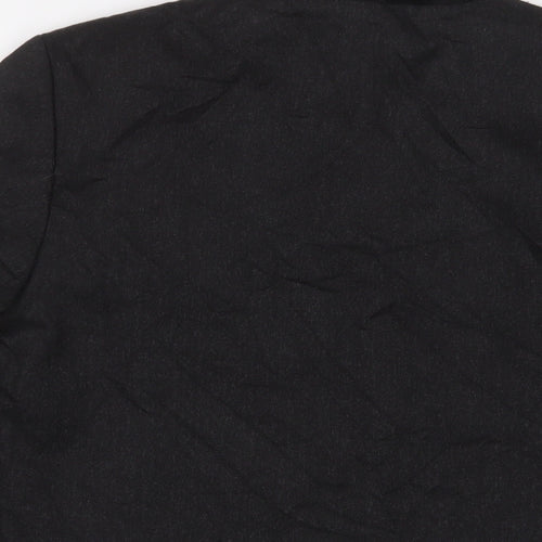 Planet Womens Grey Jacket Size 14 Button