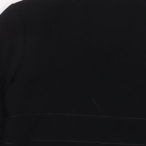 Phase Eight Womens Black Jacket Blazer Size 14 Button