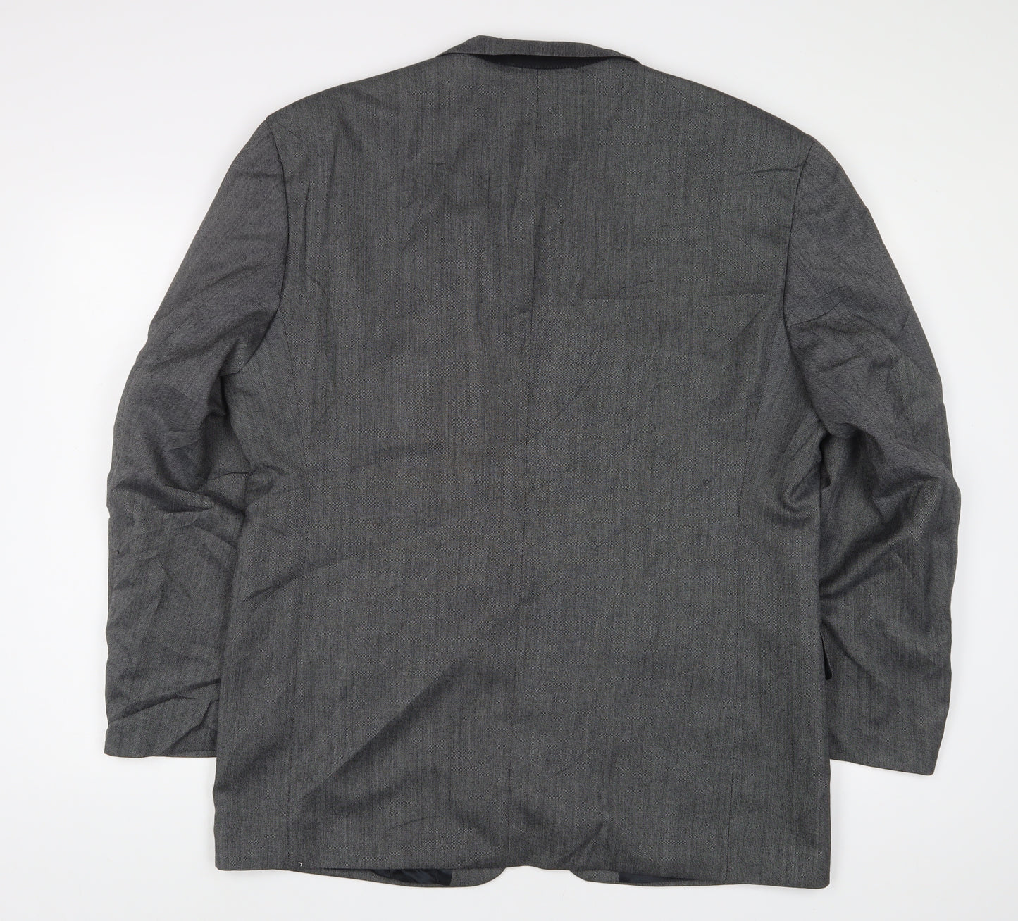 James Barry Mens Grey Wool Jacket Suit Jacket Size 44 Regular