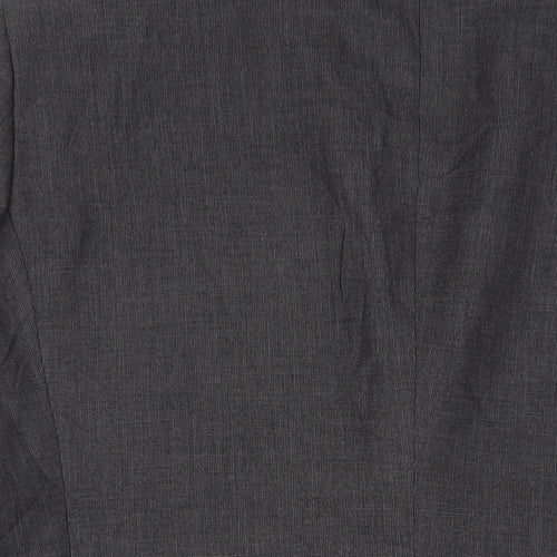NEXT Mens Grey Polyester Jacket Suit Jacket Size 46 Regular