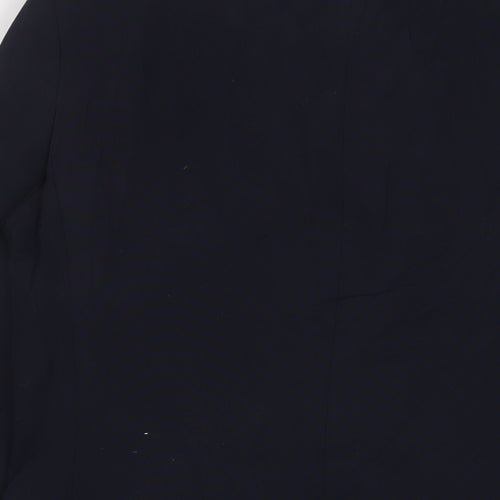Limehaus Mens Blue Polyester Jacket Suit Jacket Size 38 Regular
