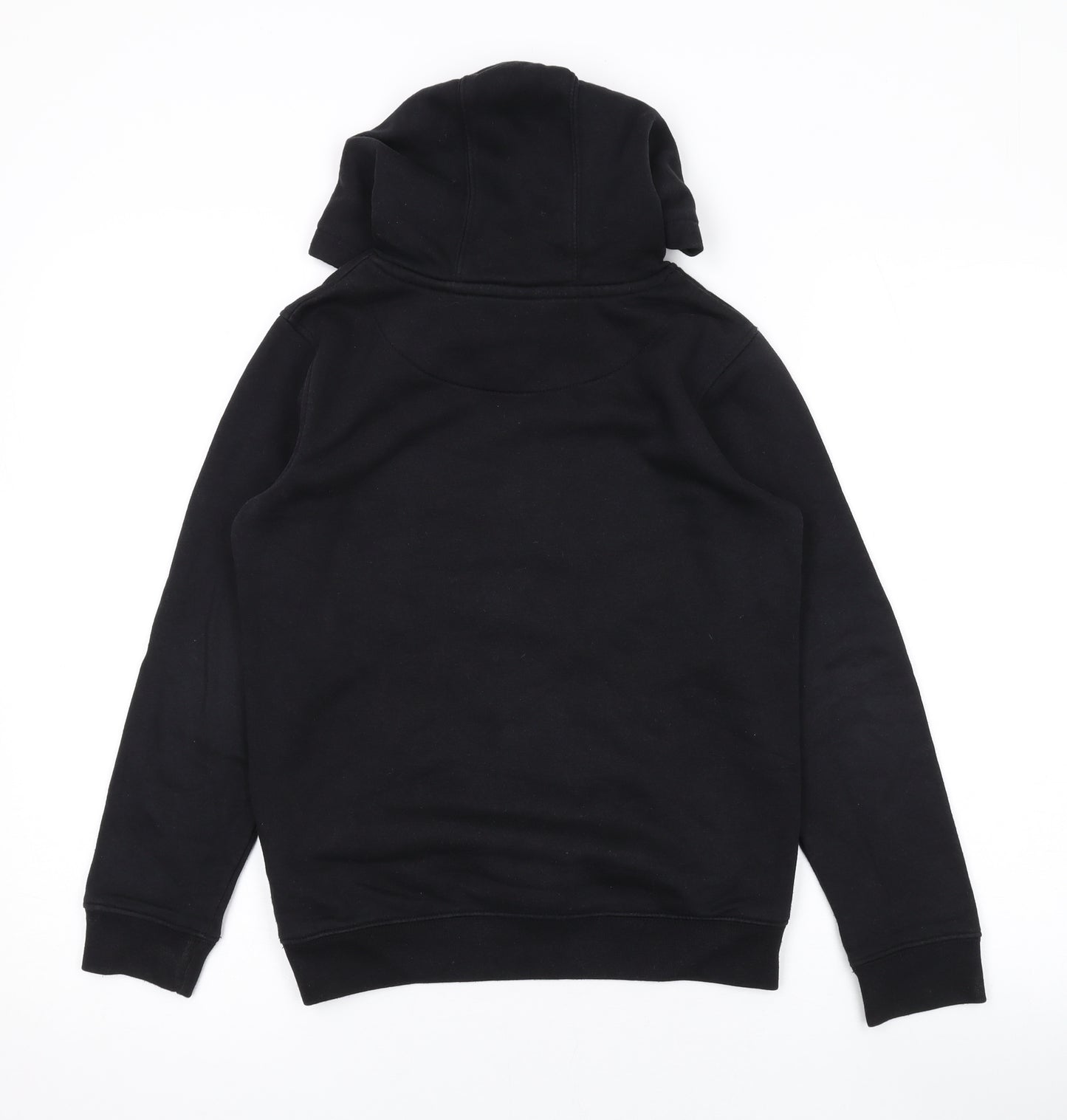 Russell Athletic Boys Black Cotton Pullover Hoodie Size 9-10 Years Pullover