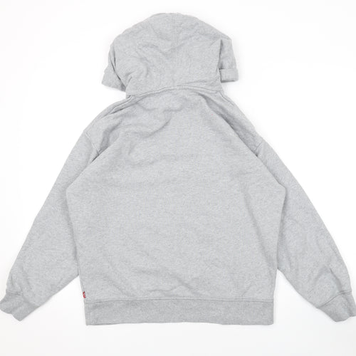 Levi's Mens Grey Cotton Pullover Hoodie Size S