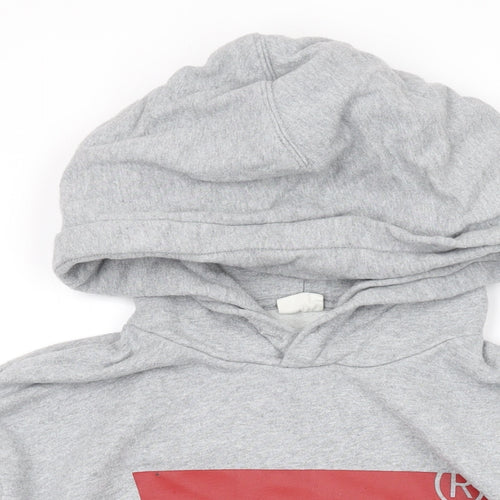 Levi's Mens Grey Cotton Pullover Hoodie Size S