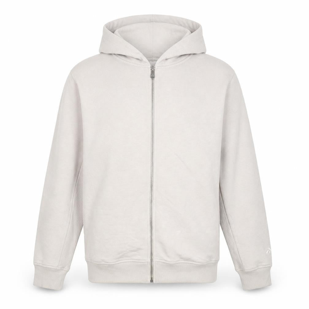 FitFlop Mens Beige Cotton Full Zip Hoodie Size S